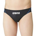 アリーナ メンズ 競泳用水着 リミック M ブラック×ブルー #ARN-1023M-BKBU 送料込み(沖縄・離島を除く) ARENA