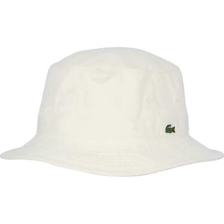 ラコステ ラコステ LACOSTE ベーシックサファリハット [カラー：ホワイト] [サイズ：58.5cm] #RK3981J-99-001 2023SS【あす楽 送料無料】【スポーツ・アウトドア アウトドア ウェア】