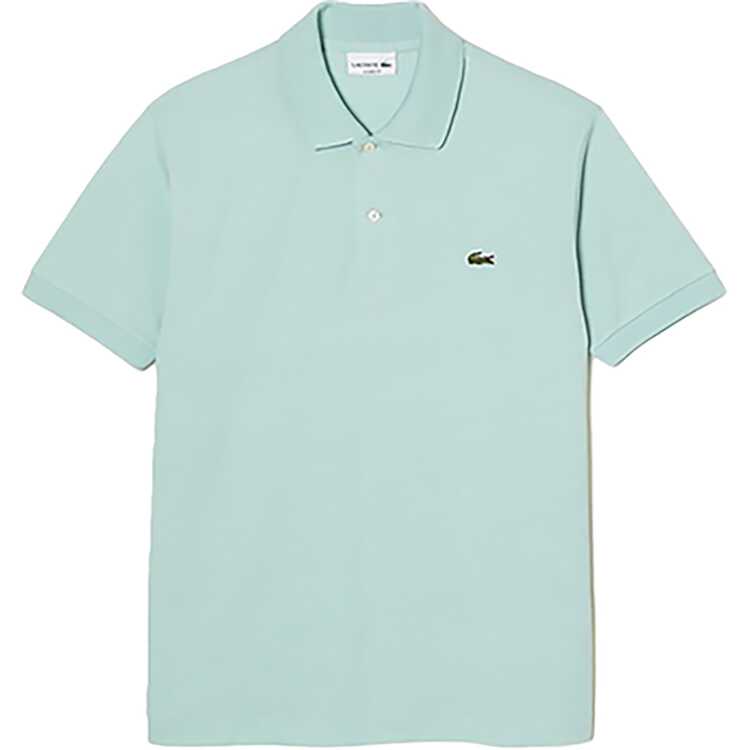  ラコステ メンズ L.12.12 ポロシャツ 無地 半袖 M(4) ライトグリーン #L1212LJ-99-LGF 送料無料  LACOSTE
