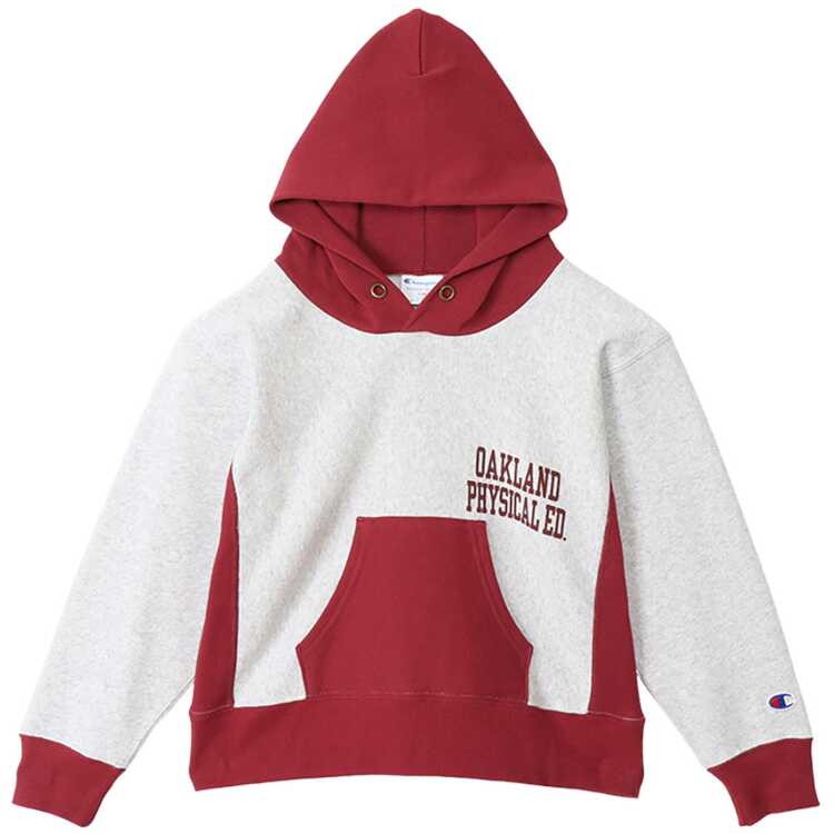 チャンピオン キッズ リバースウィーブ フーデッド スウェットシャツ 140cm シルバーグレー #CKY105-040 送料込み(沖縄・離島を除く) CHAMPION