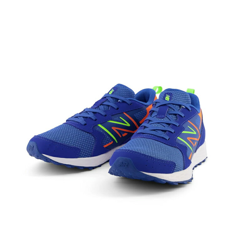 ニューバランス NEW BALANCE Fresh Foam 650 v1 Lace ジュニア [サイズ：24.0cm] [カラー：ブルー] #GE650CG1 【スポーツ・アウトドア 陸上・トラック競技 中長距離走用シューズ】