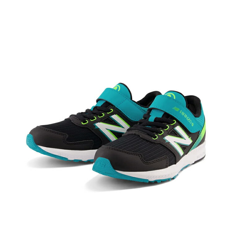 ニューバランス NEW BALANCE NB Hanzo V v2 ジュニア [サイズ：21.0cm] [カラー：グリーン×ブラック] #PXHANVK2 【送料無料】【スポーツ・アウトドア 陸上・トラック競技 短距離走用シューズ】