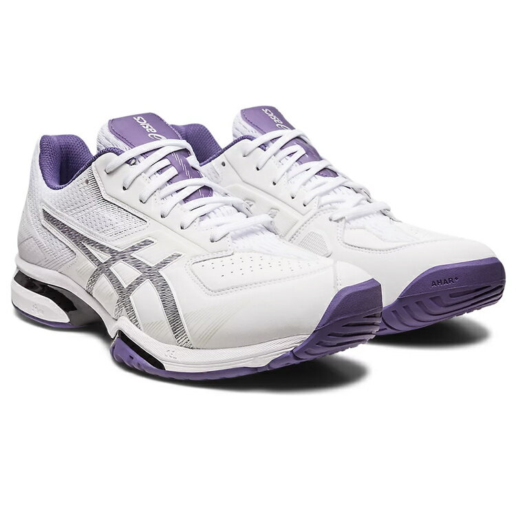 楽天belmo ONLINEアシックス ASICS プレステージライト 4 テニスシューズ [サイズ：26.0cm] [カラー：ホワイト×ピュアシルバー] #1043A013-101 【あす楽 送料込み】【スポーツ・アウトドア テニス 競技用シューズ】【PRESTIGELYTE 4 OC】