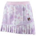 フィラ 総柄スコート(レディース) L ピンク2 #VL2582-19A 送料込み(沖縄・離島を除く) FILA