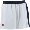 フィラ ショートパンツ(レディース) M ホワイト #VL2601-01 送料込み(沖縄・離島を除く) FILA