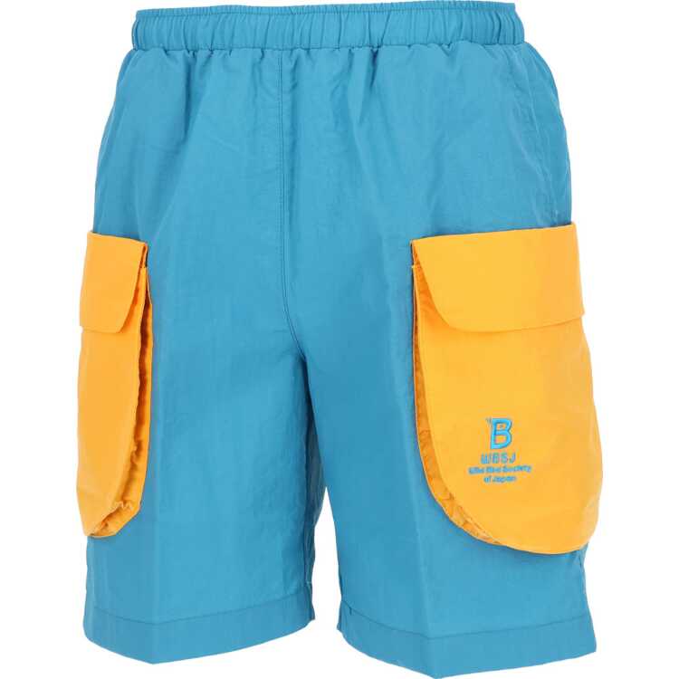 日本野鳥の会 ビッグポケットショーツ こいしゆうかコレクション(レディース) インクブルー フリー #YL3033-12 送料込み Big pocket short pan WILD BIRD SOCIETY OF JAPAN