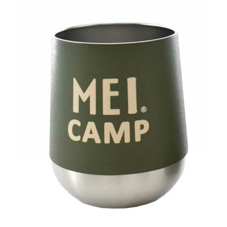 MCM メイ MEI MEI CAMP サーモラウンド タンブラー 310ml [カラー：カーキ] [サイズ：高さ10cm×横幅7.5cm] #CMP000012-KHAKI 【あす楽】【スポーツ・アウトドア その他雑貨 】