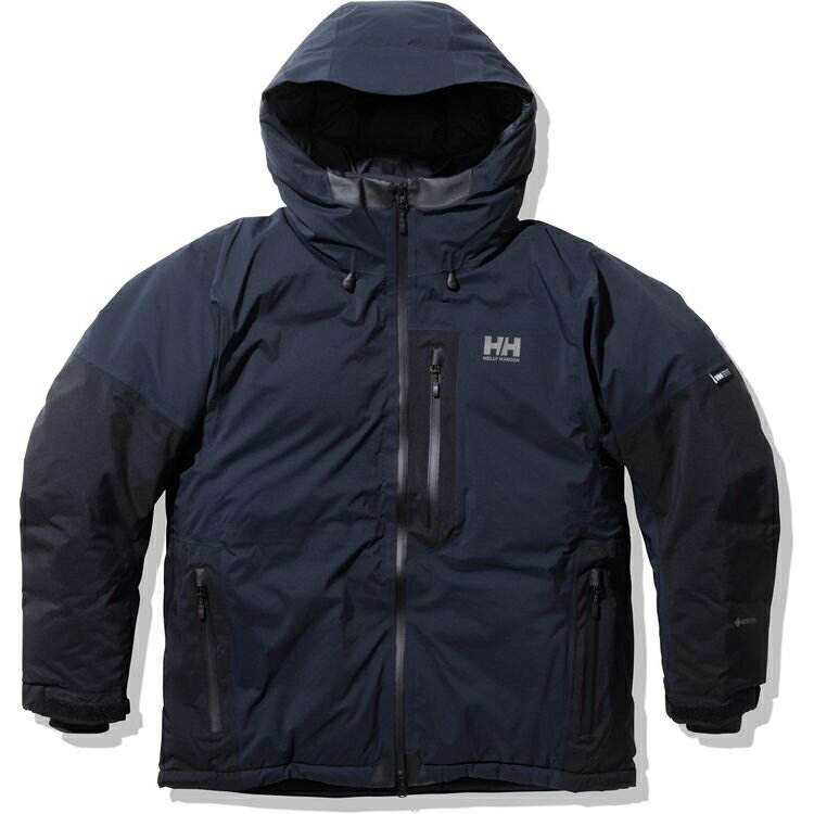 ヘリーハンセン HELLY HANSEN HHアングラーウォータープルーフダウンジャケット(メンズ) [サイズ：M] [カラー：ブラック] #HG12260-K 【あす楽 送料無料】【スポーツ・アウトドア アウトドア ウェア】【HHAngler WP Down Jacket】