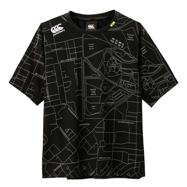 Rakuten - 【在庫限り】 カンタベリー ショートスリーブパフォーマンスビッグティ(メンズ) XL ブラック #RP33108P-BK 送料込み(沖縄・離島を除く) S/S PERFORMANCE BIG TEE CANTERBURY