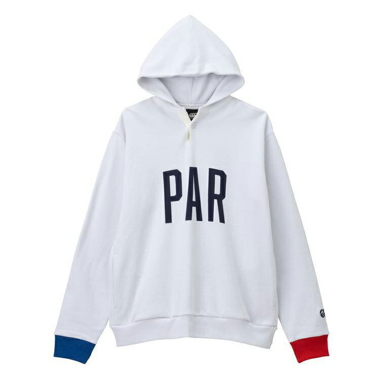 Jacket - 【在庫限り】 カンタベリー ラガースウェットフーディ(メンズ) フランス パリ L ホワイト #RA43028-10 送料込み(沖縄・離島を除く) RUGGER SWEAT HOODY FRANCE PARIS CANTERBURY
