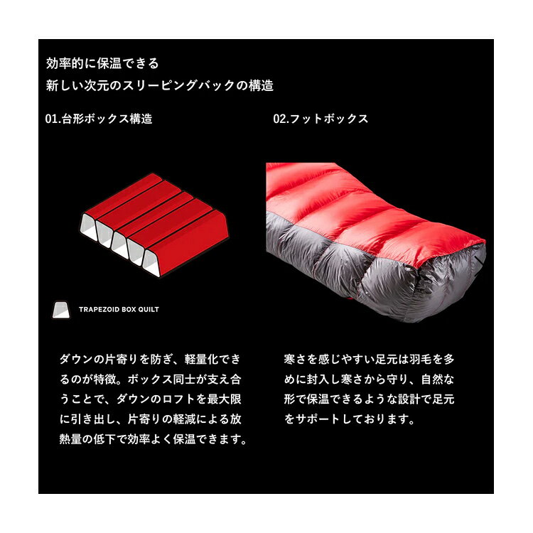 ナンガ オーロラライト600SPDX ブラウン ロング(身長185cm対応) #N16PBW24-BRW 送料無料 AURORA LIGHT 600 SPDX NANGA belmo-11934607 belmo ONLINE サンプル画像3