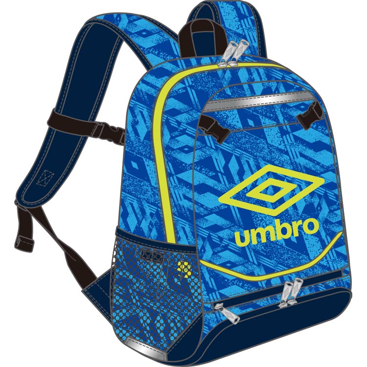 アンブロ UMBRO ジュニアフットボールバックパック   #UUDVJA01-BL 