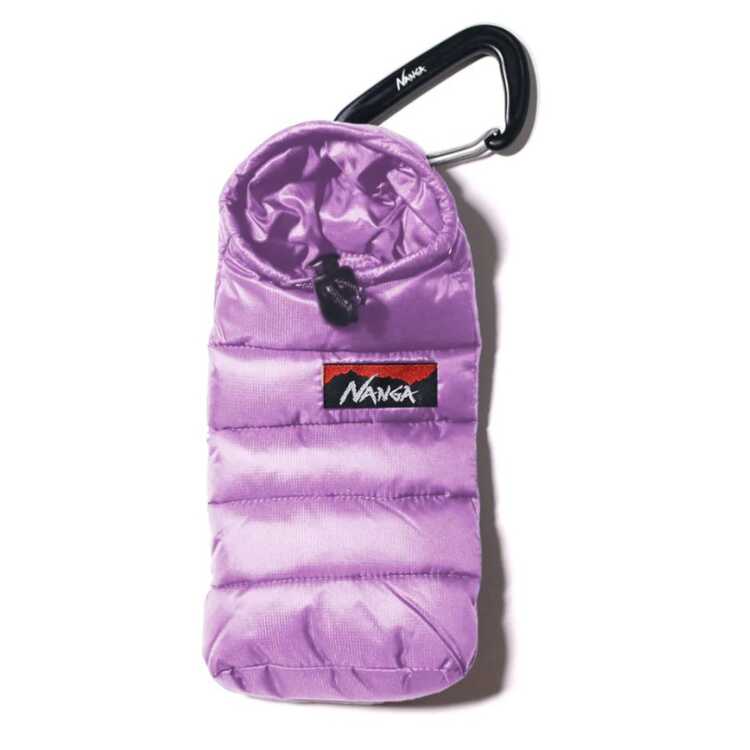 Rakuten - ナンガ ミニスリーピングバッグフォンケース モーブ W8.5×H17cm #N1SCMV95-MAUVE MINI SLEEPING BAG PHONE CASE NANGA