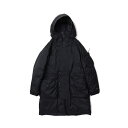 ナンガ オーロラダウンフィールドハーフコート(メンズ) M ブラック #N1FhBKG5-BLK 送料無料 AURORA DOWN FIELD HALF COA...