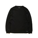 ナンガ メリノウールベースレイヤーロングスリーブトップ(メンズ) M ブラック #N1MPBKF5 送料無料 MERINO WOOL BASE LAYER L/S TOP NANGA