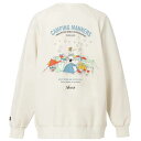 ナンガ エコハイブリッド キャンピングマナー ソープバブル スウェットシャツ(メンズ) L ホワイト #N0000140-WHT 送料込み ECO HYBRID...