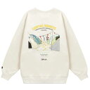 ナンガ エコハイブリッド キャンピングマナー ペグ&ロープ スウェットシャツ(メンズ) L ホワイト #N0000152-WHT 送料込み ECO HYBRID...