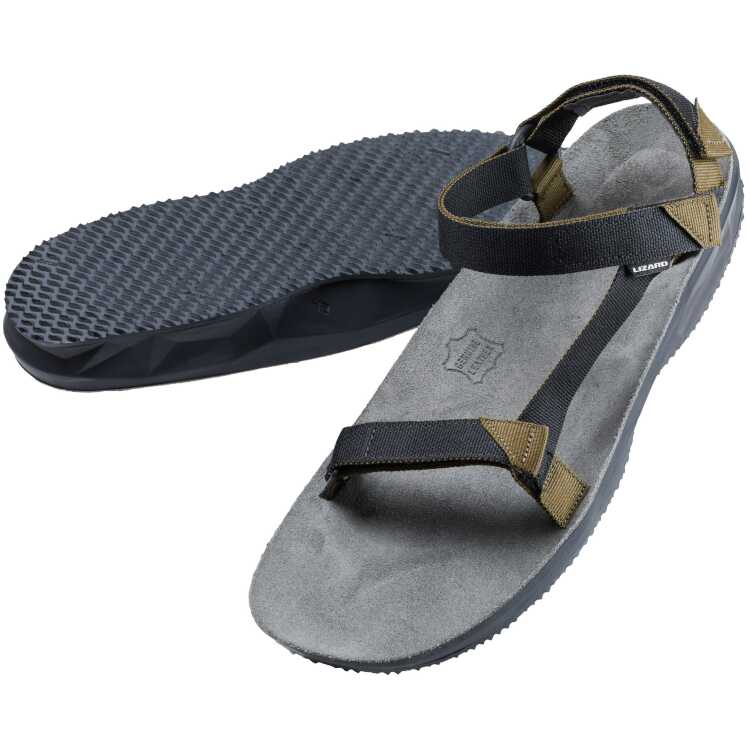 リザード ハイク Ms メンズサンダル EUR43(27.5cm) ブラック×グリーン #1200034-0081 送料無料 LIZARD(4)