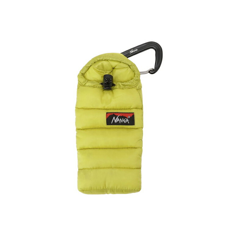 乐天商城 - ナンガ ミニスリーピングバッグフォンケース マスタード W8.5×H17cm #NA22533A204-MUSTARD MINI SLEEPING BAG PHONE CASE MUSTARD NANGA