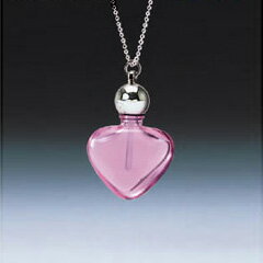 ヤマダアトマイザー 香水 パフュームボトル ペンダント 25601 ハート ピンク 約2ml プレゼント 贈り物 ギフト YAMADA ATOMIZER