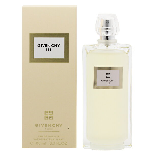 ジバンシー ジバンシイ 香水 GIVENCHY トロワ EDT・SP 100ml 【あす楽 送料無料】【フレグランス ギフト プレゼント 誕生日 レディース・女性用】【トロワ GIVENCHY III EAU DE TOILETTE SPRAY】