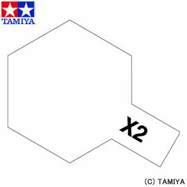 TAMIYA タミヤカラー エナメル（光沢） X-2 ホワイト 【玩具 プラモデル 工具・材料】