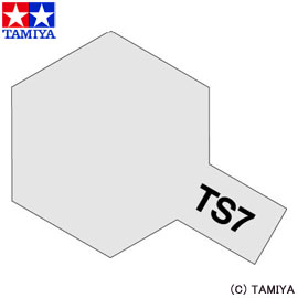 TAMIYA タミヤカラースプレー TS-7 レーシングホワイト 【玩具 プラモデル 工具・材料】