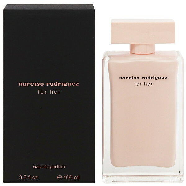 香水 NARCISO RODRIGUEZ ナルシソ ロドリゲス フォーハー EDP・SP 100ml 【あす楽 送料無料】【フレグランス ギフト プレゼント 誕生日 レディース・女性用】【ナルシソ ロドリゲス フォーハ NARCISO RODRIGUEZ FOR HER EAU DE PARFUM SPRAY】