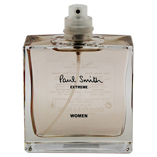 ポール スミス 香水 PAUL SMITH ポールスミス エクストレーム フォーウーマン (テスター) EDT SP 100ml 【あす楽 送料込み(沖縄 離島を除く)】【フレグランス ギフト プレゼント 誕生日 レディース 女性用】【ポールスミス エクストレーム 】