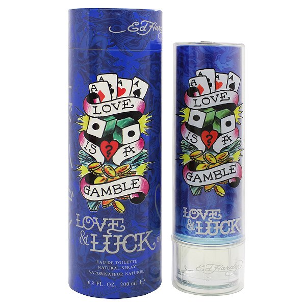 エド ハーディ 香水 ED HARDY ラブ＆ラック メン EDT・SP 200ml 【あす楽 送料込み 沖縄・離島を除く 】【フレグランス ギフト プレゼント 誕生日 メンズ・男性用】【ラブ＆ラック LOVE ＆ LUC…