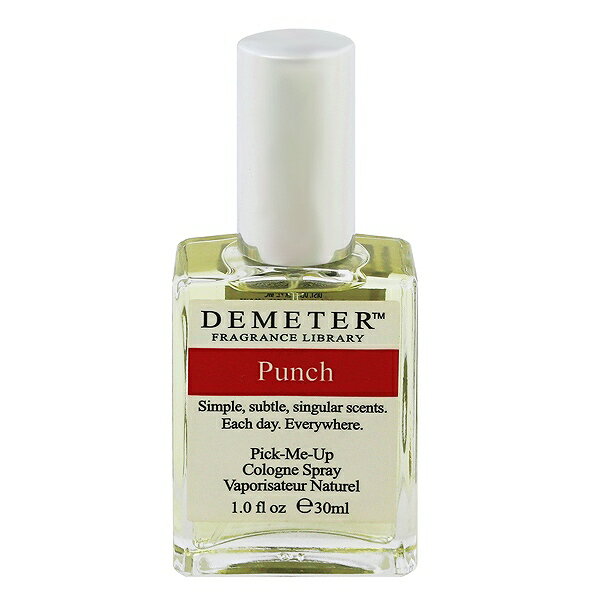 ディメーター 香水 DEMETER パンチ EDC・SP 30ml 【フレグランス ギフト プレゼント 誕生日 ユニセックス・男女共用】【PUNCH PICK ME UP COLOGNE SPRAY】