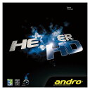 【5%offクーポン(要獲得) 1/29 20:00〜1/31 9:59まで】 裏ソフトラバー HEXER HD(ヘキサーHD) [カラー：レッド] [サイズ：1.9] #112208-RD 【アンドロ: スポーツ・アウトドア その他雑貨 】【ANDRO】