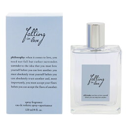 フィロソフィー 香水 PHILOSOPHY フォーリングインラブ EDT・SP 120ml 【あす楽 送料込み(沖縄・離島を除く)】【フレグランス ギフト プレゼント 誕生日 レディース・女性用】【FALLING IN LOVE EAU DE TOILETTE SPRAY】