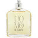 香水 MOSCHINO モスキーノ ウォモ (テスター) EDT SP 125ml 【フレグランス ギフト プレゼント 誕生日 メンズ 男性用】【モスキーノ ウォモ MOSCHINO UOMO EAU DE TOILETTE SPRAY TESTER】