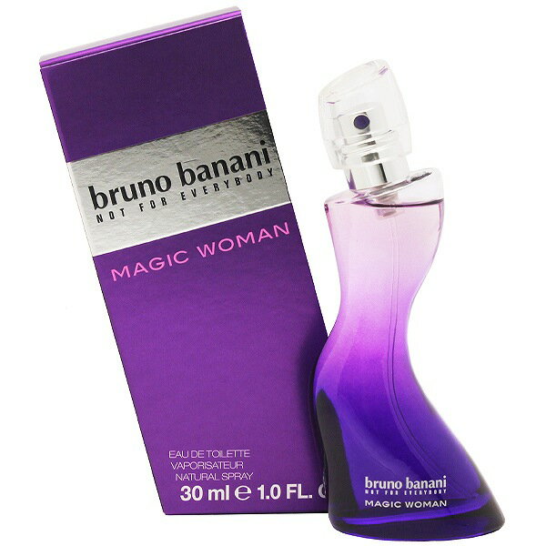 ブルーノバナーニ 香水 BRUNO BANANI マジック ウーマン EDT・SP 30ml 【フレグランス ギフト プレゼント 誕生日 レディース・女性用】【MAGIC WOMAN EAU DE TOILETTE SPRAY】