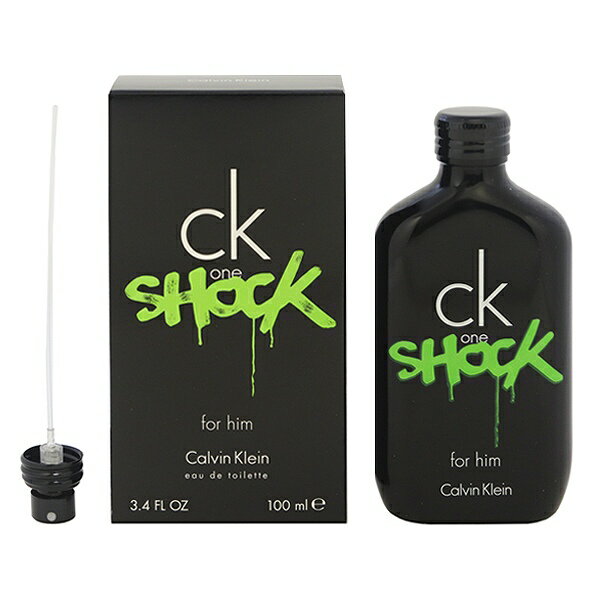 【カルバンクライン】 シーケ— ワン ショック フォーヒム オーデトワレ・スプレータイプ 100ml 【シーケー ワン】【CALVIN KLEIN CK ONE SHOCK FOR HIM EAU DE TOILETTE SPRAY】