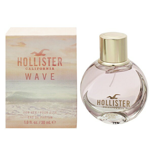 ホリスター 香水 レディース ウェーブ フォーハー EDP・SP 30ml 送料込み(沖縄・離島を除く) 香水 フレグランス 新生活2025 ギフト WAVE FOR HER HOLLISTER