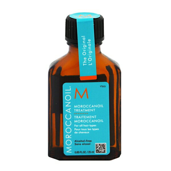 MOROCCANOIL モロッカンオイル オイルトリートメント ミニサイズ 25ml 【ヘアケア ヘアエッセンス・洗い流さないトリートメント 】【OIL TREATMENT FOR ALL HAIR TYPES ALCHOL FREE】