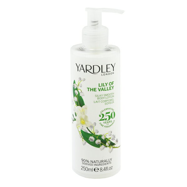 YARDLEY LONDON リリーオブザバレー モイスチャライジング ボディローション 250ml 