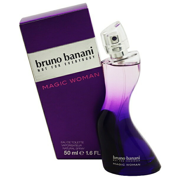 ブルーノバナーニ 香水 BRUNO BANANI マジック ウーマン EDT・SP 50ml 【フレグランス ギフト プレゼント 誕生日 レディース・女性用】【MAGIC WOMAN EAU DE TOILETTE SPRAY】