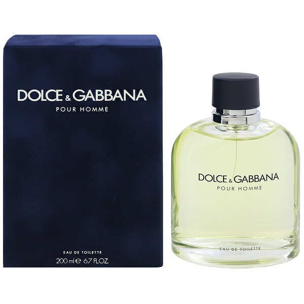 D＆G 香水 DOLCE＆GABBANA ドルチェ＆ガッバーナ プールオム EDT・SP 200ml 【あす楽 送料無料】【フレグランス ギフト プレゼント 誕生日 メンズ・男性用】【ドルチェ＆ガッバーナ DOLCE＆GABBANA POUR HOMME EAU DE TOILETTE SPRAY】