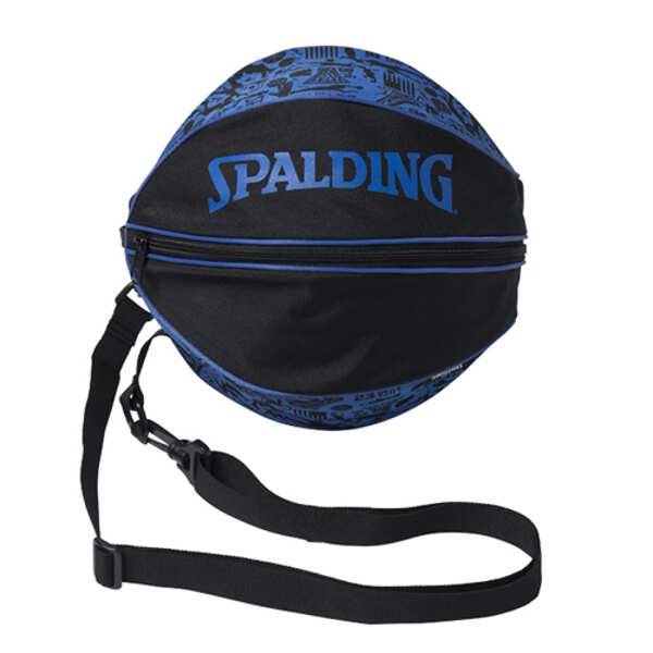 スポルディング SPALDING ボールバッグ グラフィティブルー(バスケットボール1個入れ) #49-001GB 【あす楽】【スポーツ・アウトドア バスケットボール ボールバッグ】