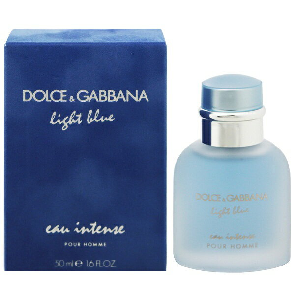 ドルチェ＆ガッバーナ 香水 DOLCE＆GABBANA ライトブルー オー インテンス プールオム EDP・SP 50ml 【あす楽 送料込み(沖縄・離島を除く)】【フレグランス ギフト プレゼント 誕生日 メンズ・男性用】【LIGHT BLUE EAU INTENSE POUR HOMME EAU DE PARFUM SPRAY】