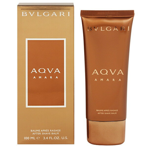 【ブルガリ】 アクア アマーラ アフターシェーブ バーム 100ml 【ブルガリ アクア アマーラ】【BVLGARI AQVA AMARA AFTER SHAVE BALM】