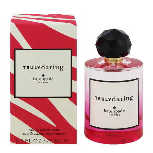 ケイト スペード ニューヨーク 香水 レディース トゥルーリー デアリング EDT・SP 75ml 送料込み 香水 フレグランス 新生活2025 ギフト TRULY DARING KATE SPADE NEW YORK ケイト スペード ニューヨーク 香水 レディース トゥルーリー デアリング EDT・SP 75ml 送料込み 香水 フレグランス 新生活2025 ギフト TRULY DARING KATE SPADE NEW YORK