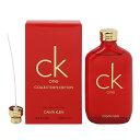 カルバンクライン 香水 CALVIN KLEIN シーケー ワン コレクターズ エディション EDT SP 100ml 【あす楽】【フレグランス ギフト プレゼント 誕生日 ユニセックス 男女共用】【シーケ ワン CK ONE COLLECTOR’S EDITION EAU DE TOILETTE SPRAY】