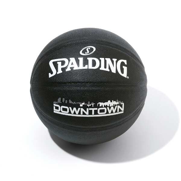 ボール スポルディング SPALDING ダウンタウン バスケットボール 7号球 [カラー：ブラック] #76-586J 【あす楽】【スポーツ・アウトドア バスケットボール ボール】