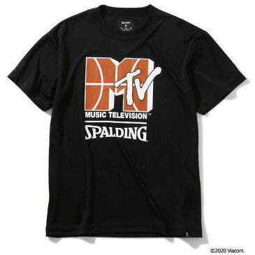 【スポルディング】 Tシャツ(メンズ) MTV バスケットボール [サイズ：O] [カラー：ブラック] #SMT200010 【SPALDING】