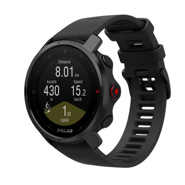 ポラール GRIT X(グリットX) ブラック バンド:M/L #90081734 送料無料 POLAR