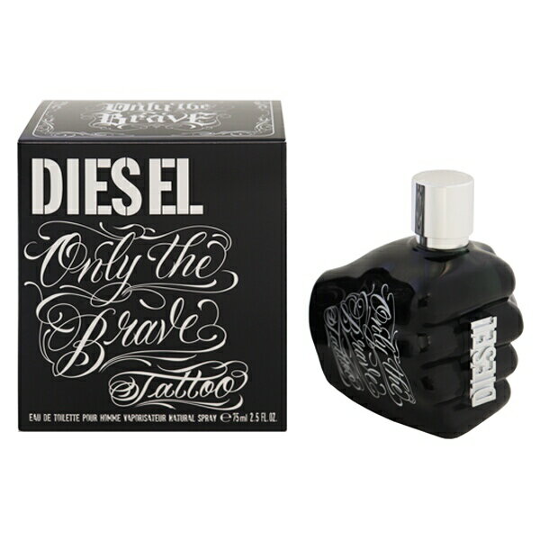 ディーゼル 香水 DIESEL オンリー ザ ブレイブ タトゥー EDT SP 75ml 【あす楽 送料込み(沖縄 離島を除く)】【フレグランス ギフト プレゼント 誕生日 メンズ 男性用】【オンリ ザ ブレイブ ONLY THE BRAVE TATOO EAU DE TOILETTE POUR HOMME SPRAY】